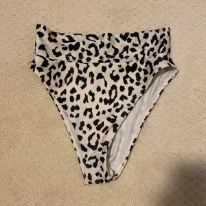 American Eagle High Waisted Swim Bottom (Medium)